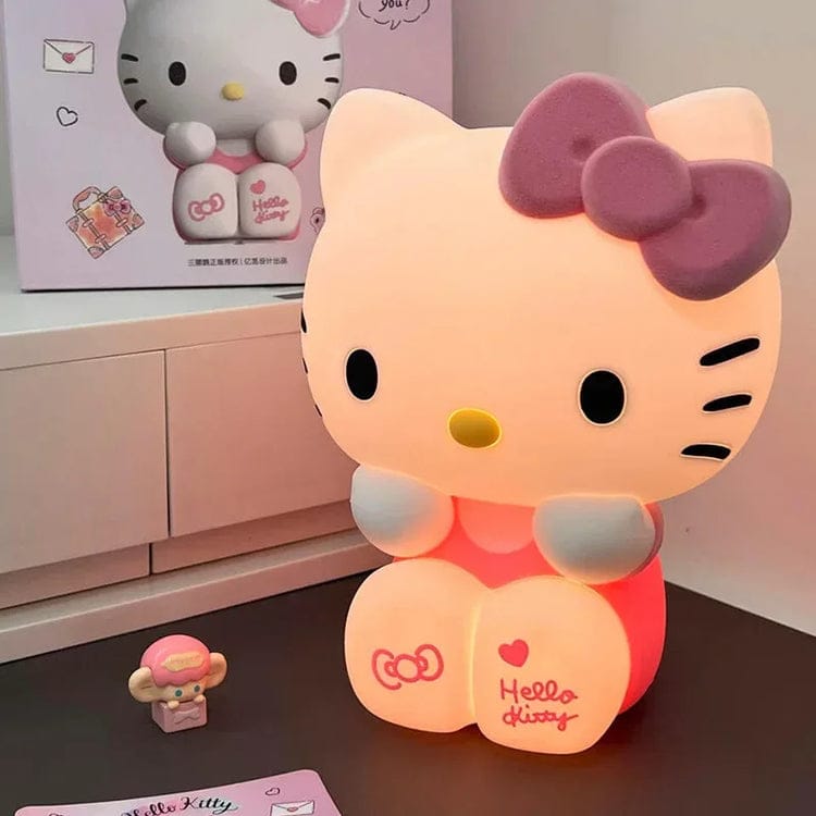 Hello Kitty Cute Night Lamp – Soft Ambient Light