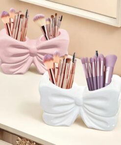 Bow Shape Makeup Brushes Holder Heavy Qaulity