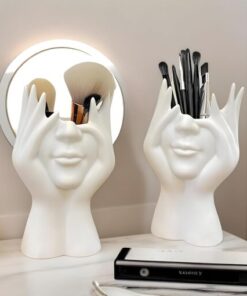 Alternative view of Creative Human Body Art Styling Multiple Brush Holder