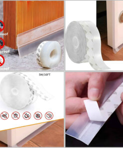 Door Window Sealing Strip Waterproof Self Adhesive Roll 5 Mtr Buy 1 Get 1 Free