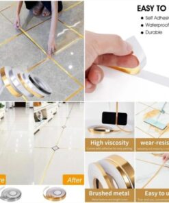 Self-adhesive Golden Decoration Tape 1.0CM × 50Meter